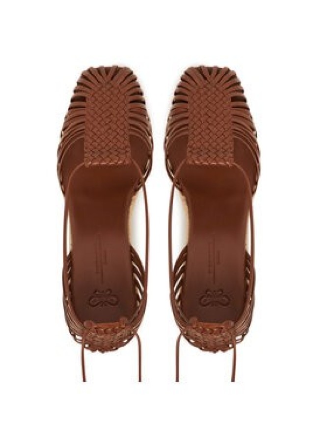Weekend Max Mara Espadryle Quirino 2515521115670 Brązowy