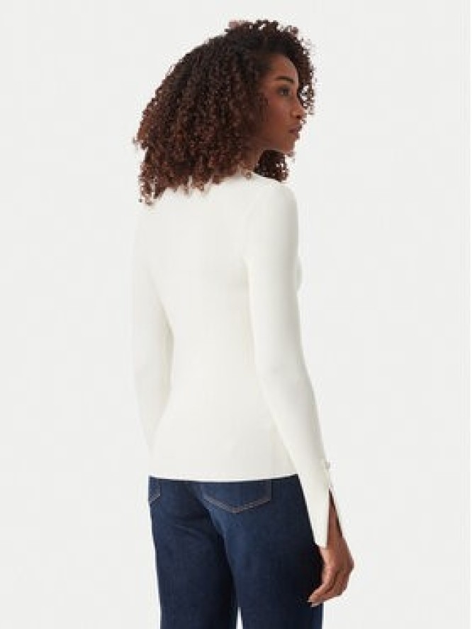 Guess Kardigan W6YR11 Z0950 Kremowy Slim Fit