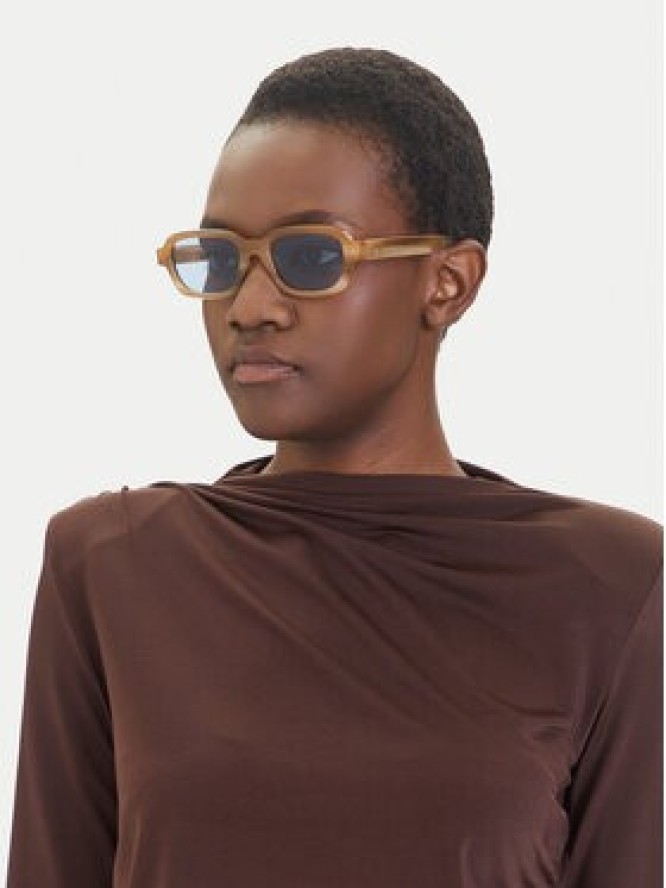 Jack & Jones Okulary przeciwsłoneczne 12277126 Brązowy