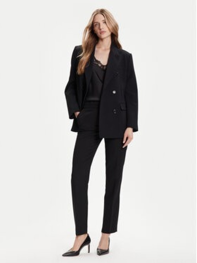 Luisa Spagnoli Spodnie materiałowe Otre 542530 Czarny Regular Fit