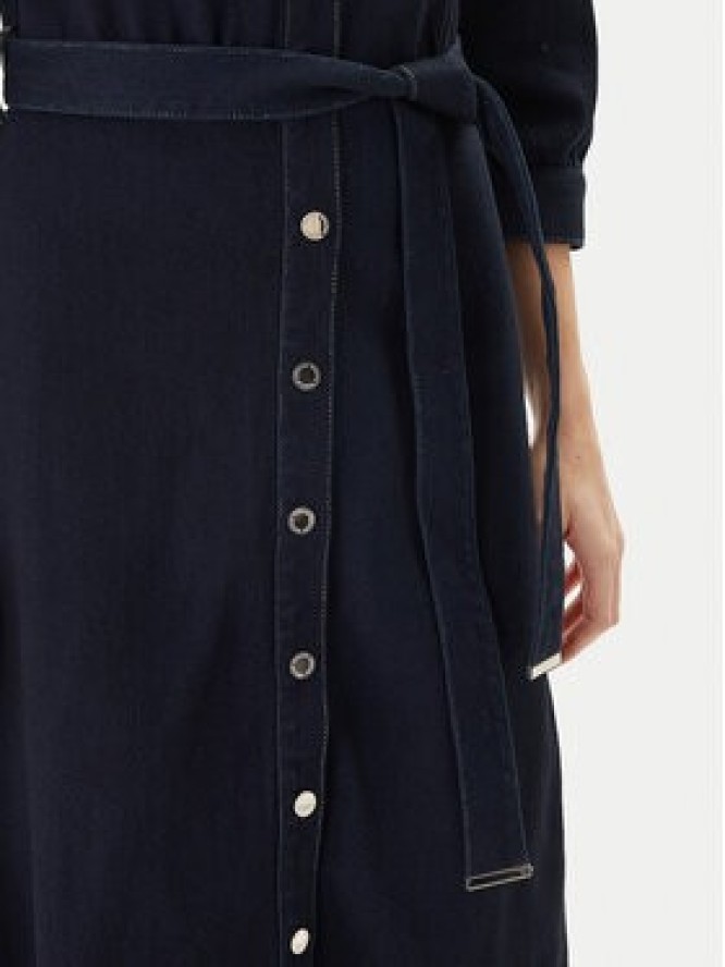 Morgan Sukienka jeansowa 252-RJEANA Granatowy Regular Fit