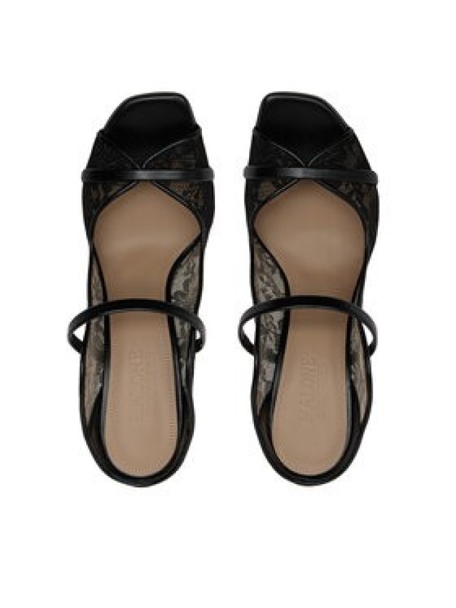 MALONE SOULIERS Klapki Noah 90-16 Czarny