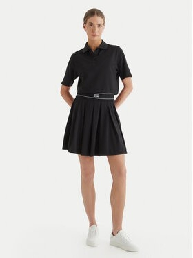 JOOP! Jeans Spódnica plisowana Taria 10100104 30100646 Czarny Regular Fit