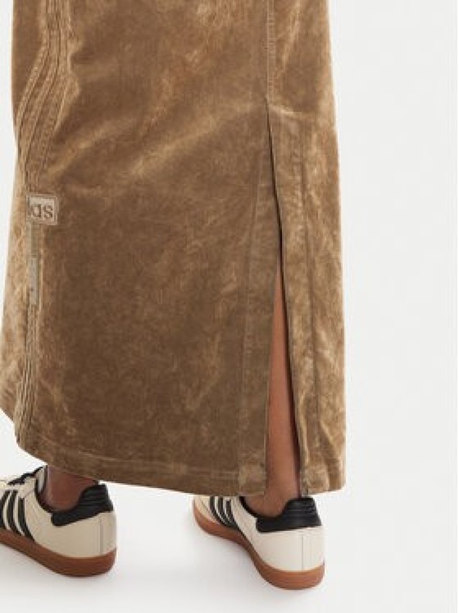 adidas Spódnica maxi Adibreak JY2397 Brązowy Regular Fit
