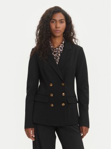 Guess Marynarka W5YN39 KCMU2 Czarny Regular Fit