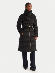 Elisabetta Franchi Kurtka zimowa PI-84D 56E2-V690 Czarny Regular Fit