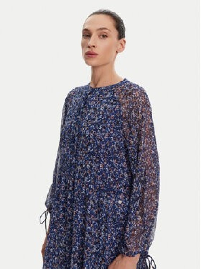 Pepe Jeans Sukienka codzienna Ariana PL953631 Niebieski Regular Fit