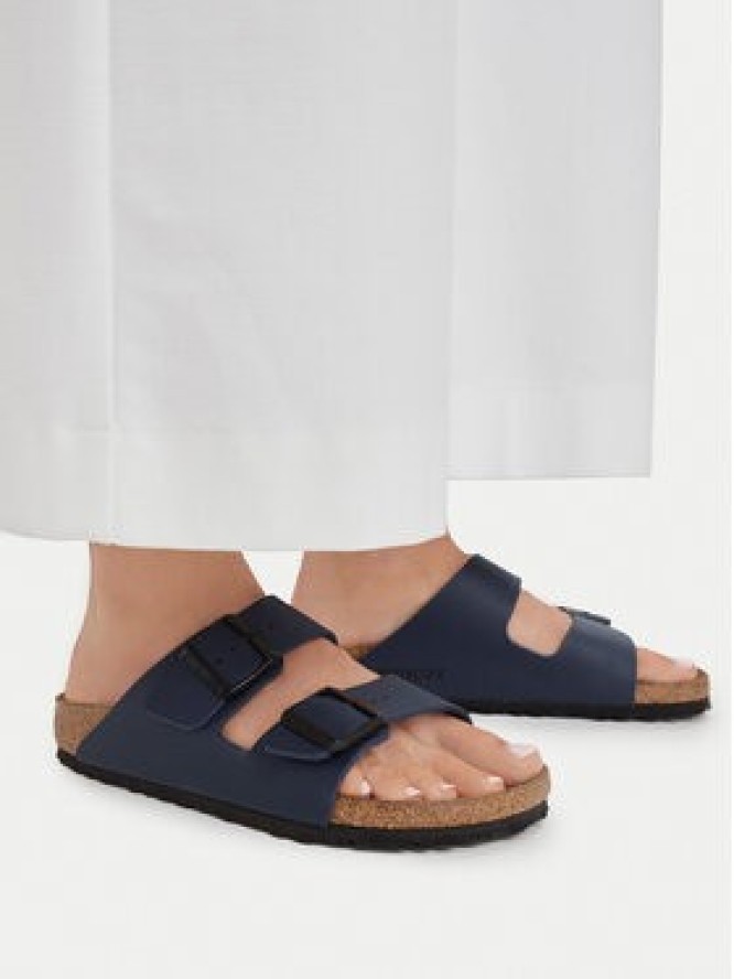 Birkenstock Klapki Arizona Birko-Flor 051753 Granatowy