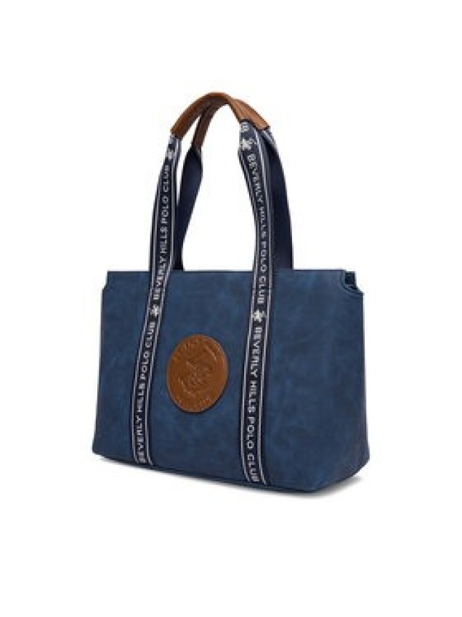 Beverly Hills Polo Club Torebka CWBEO-BHPC-L-007-10 Granatowy
