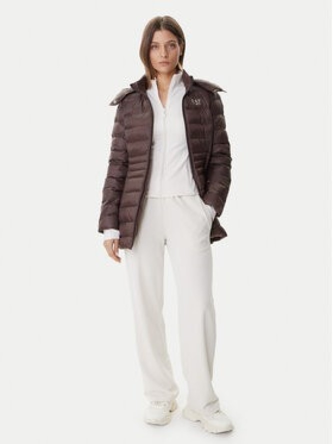 EA7 Emporio Armani Kurtka zimowa 7W000685 AF12475 U6063 Brązowy Slim Fit