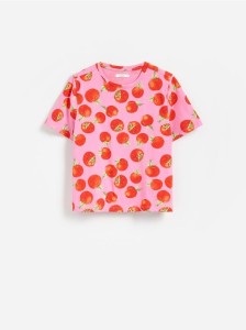 T-shirt z nadukiem - wielobarwny