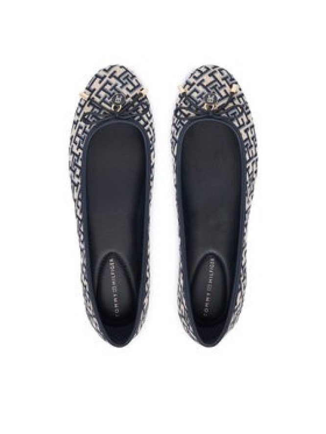 Tommy Hilfiger Baleriny Th Charm Jacquard Ballerina FW0FW09504 Kolorowy