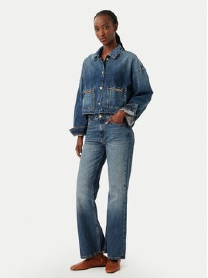 Tommy Hilfiger Kurtka jeansowa WW0WW50962 Niebieski Regular Fit