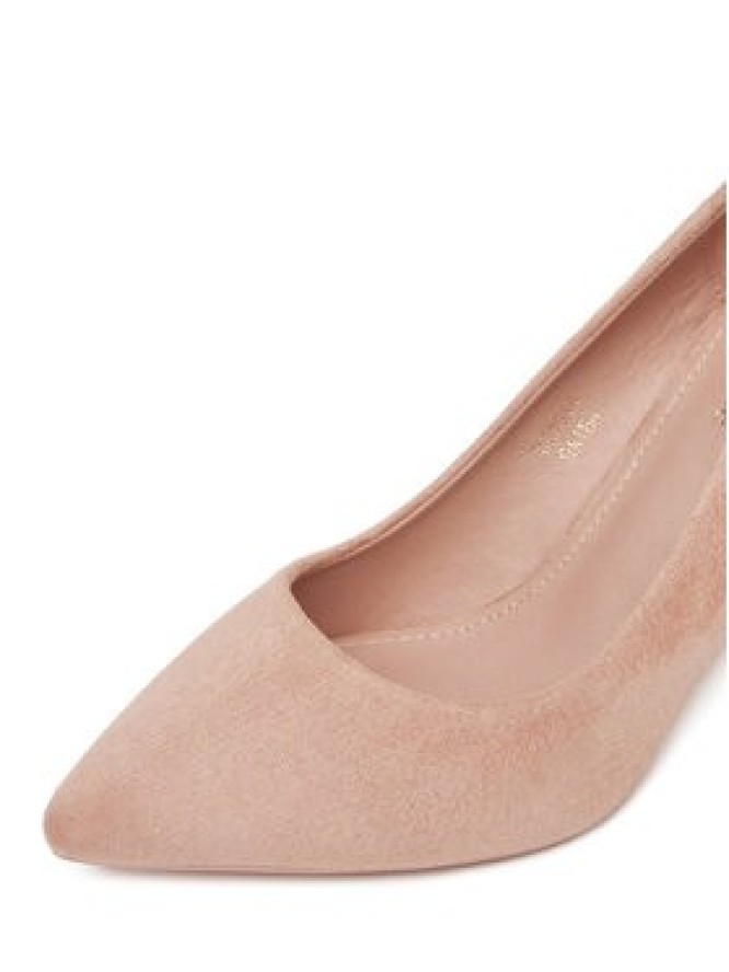 DeeZee Czółenka DZ0010 LIGHT PINK SU Różowy