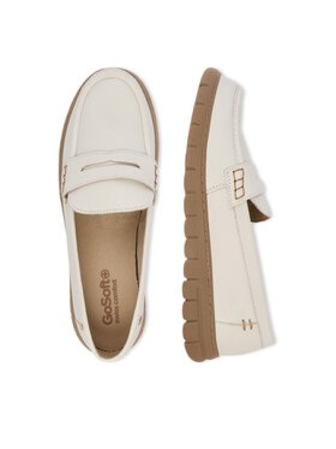 Go Soft Półbuty CEO-WI23-GHANA-15 Écru
