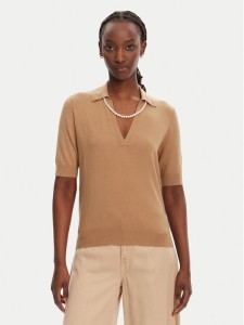 Liu Jo Sweter WA5222 MS49I Brązowy Regular Fit