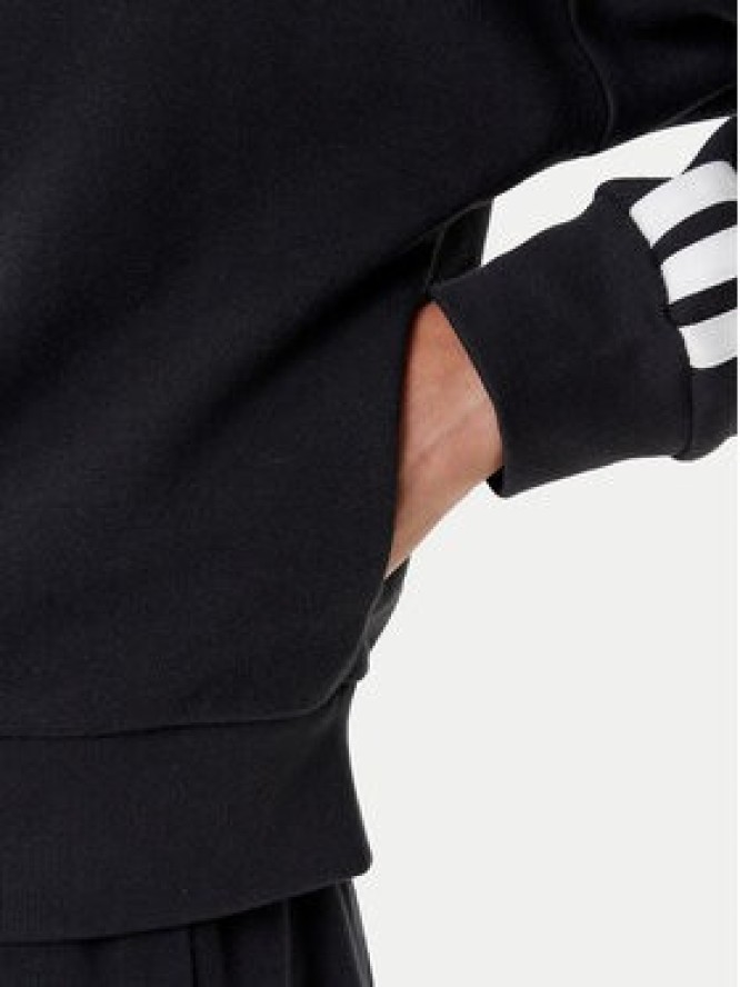 adidas Bluza Essentials 3-Stripes JE0052 Czarny Regular Fit