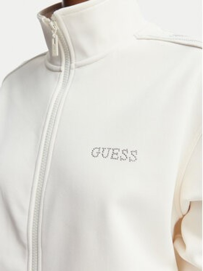 Guess Bluza V5BQ15 KCX22 Kremowy Regular Fit