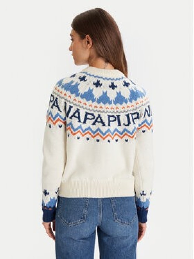 Napapijri Sweter D-Fiames NP0A892S Beżowy Regular Fit