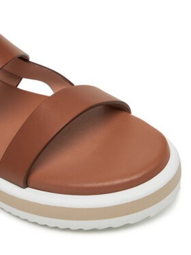 Pollini Sandały SA16483G0MTC0230 Brązowy