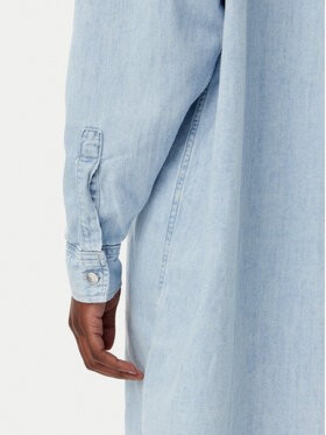 Calvin Klein Jeans Sukienka jeansowa J20J225172 Niebieski Relaxed Fit