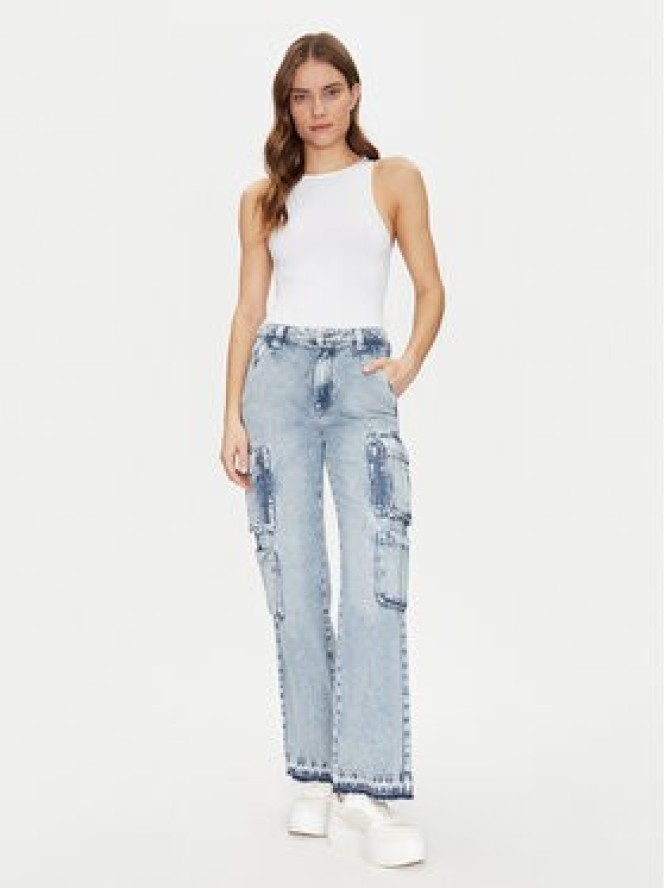Guess Jeansy W5RA97 D5LG1 Niebieski Regular Fit