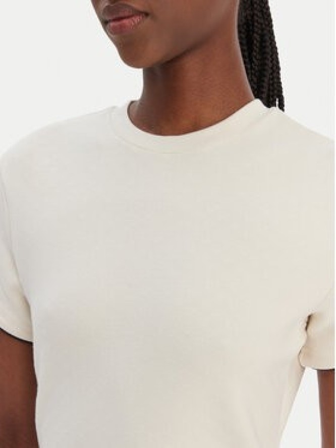 Guess Sukienka codzienna V6GK07 K3002 Écru Regular Fit