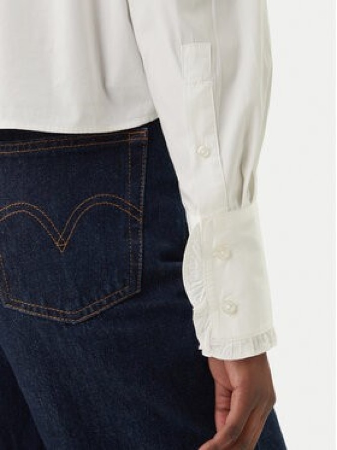 Tommy Jeans Koszula DW0DW22767 Biały Relaxed Fit