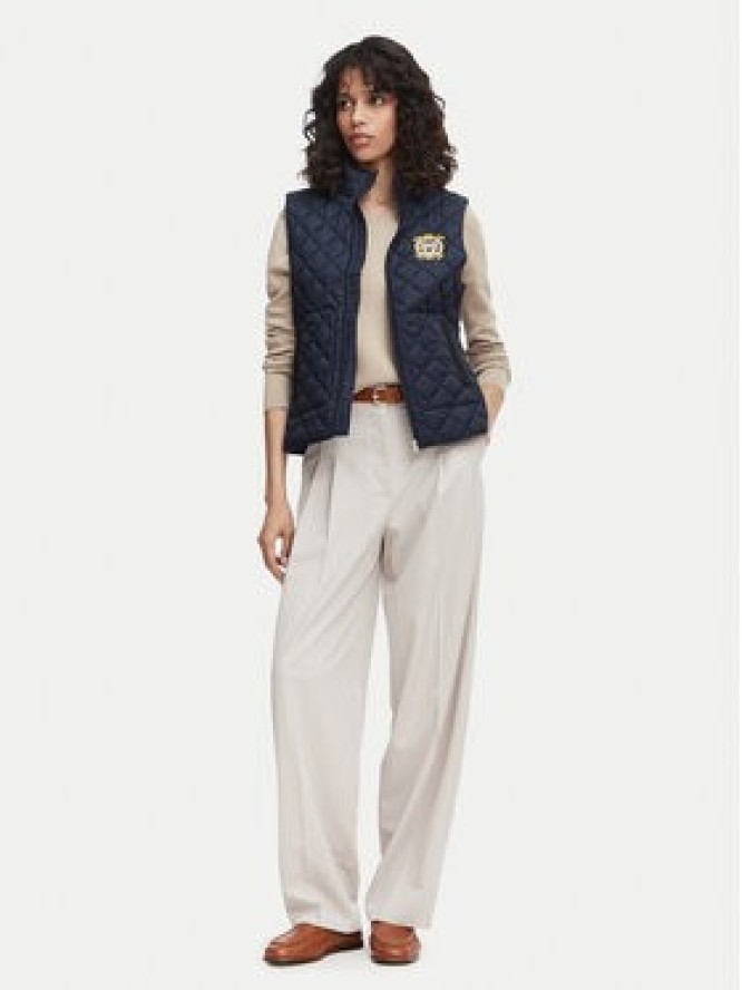 Beverly Hills Polo Club Bezrękawnik P-SS26W-JK0281-0298 Granatowy Regular Fit