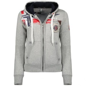 Bluza damska Geographical Norway Fespote Lady 100 Distri szara (WU8015F/GN