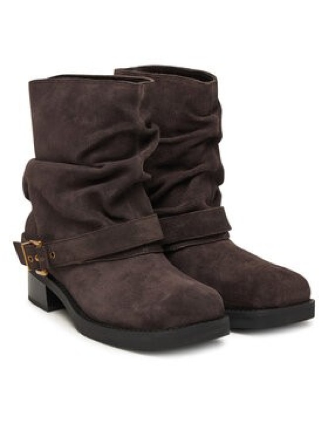 MICHAEL Michael Kors Botki Colby 40F5COFE5S Brązowy