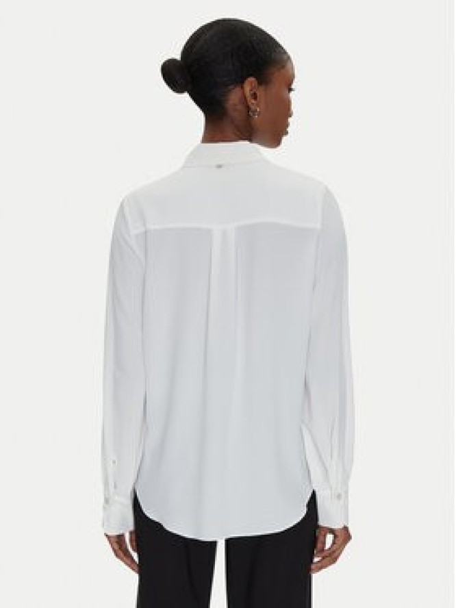 Rinascimento Koszula CFC0122602003 Biały Regular Fit