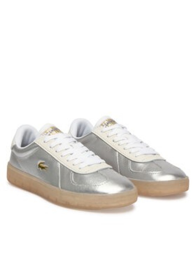 Lacoste Sneakersy Baseshot 50SFA0031 Srebrny