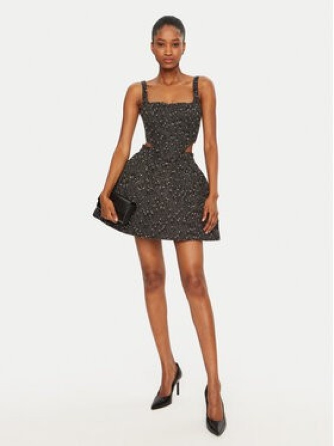 Bardot Top Corset 56865TB3 Czarny Slim Fit