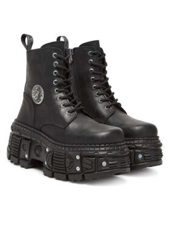 NEW ROCK Trzewiki M-OVERZTANK001-C1 Czarny