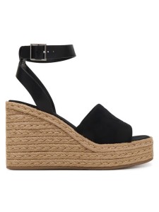Calvin Klein Espadryle Wedge Espad 70 Neopr Mg HW0HW03014 Czarny