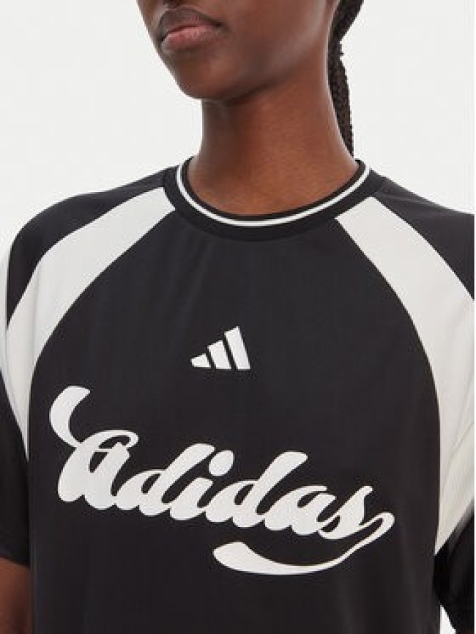 adidas T-Shirt House Of Tiro JY7623 Czarny Regular Fit