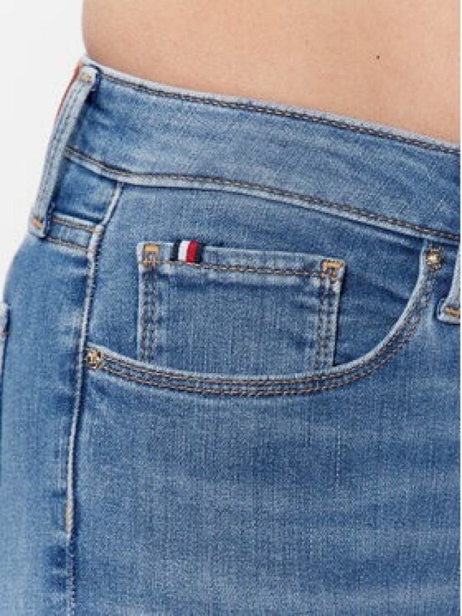 Tommy Hilfiger Jeansy Flex Como WW0WW34297 Niebieski Skinny Fit