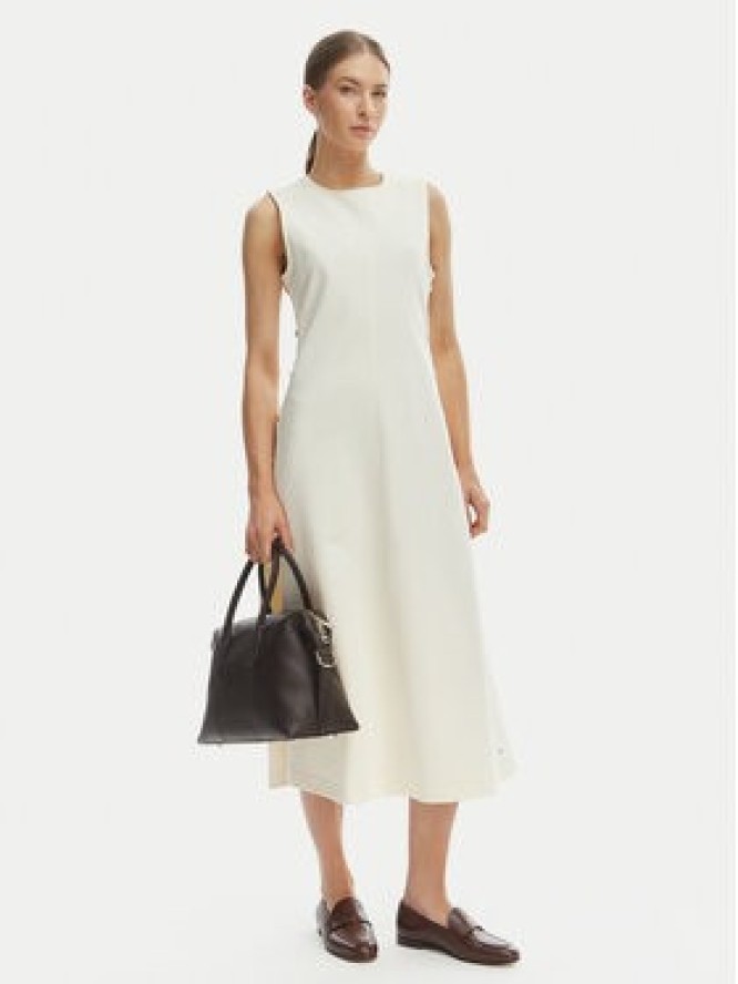 Tommy Hilfiger Sukienka codzienna WW0WW48774 Beżowy Regular Fit