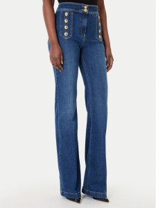 Elisabetta Franchi Jeansy PJ-19D-61E2 Niebieski Regular Fit