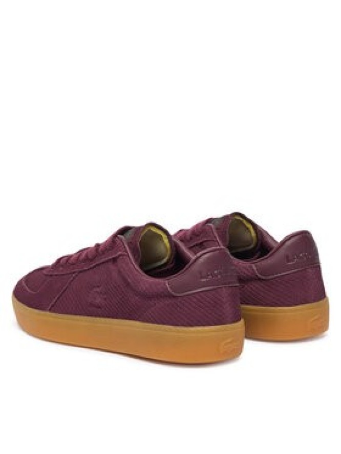Lacoste Sneakersy Baseshot Pro 52SFA0125 Bordowy