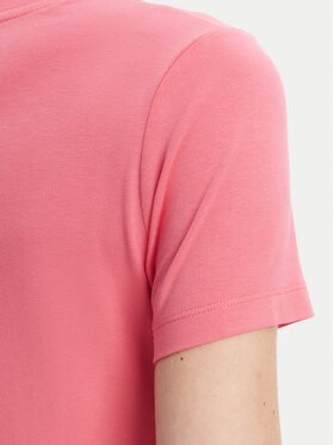 Guess Jeans T-Shirt W4YI03 J1314 Różowy Slim Fit