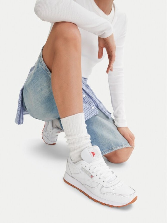 Reebok Sneakersy EO-CLASSIC LEATHER 100008495 Biały