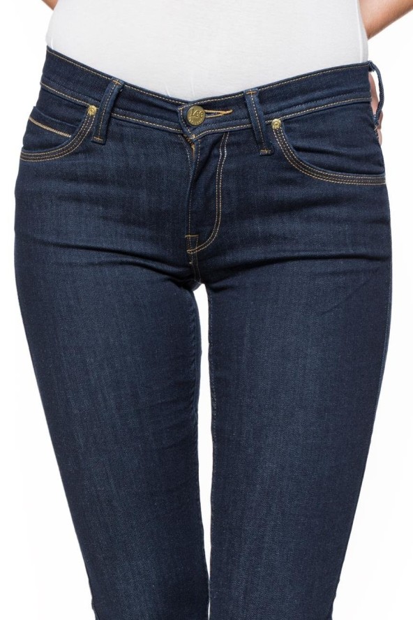 SPODNIE DAMSKIE LEE JADE SOLID BLUE L331HAKT