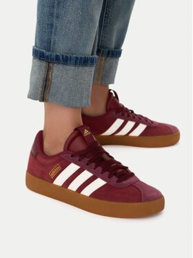 adidas Sneakersy Vl Court 3.0 Shoes IH4039 Bordowy