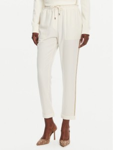 Liu Jo Sport Spodnie materiałowe TA5140 TS423 Biały Regular Fit