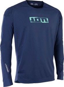 Koszulka rowerowa ION GRDXKN® Scrub Select niebieska unisex