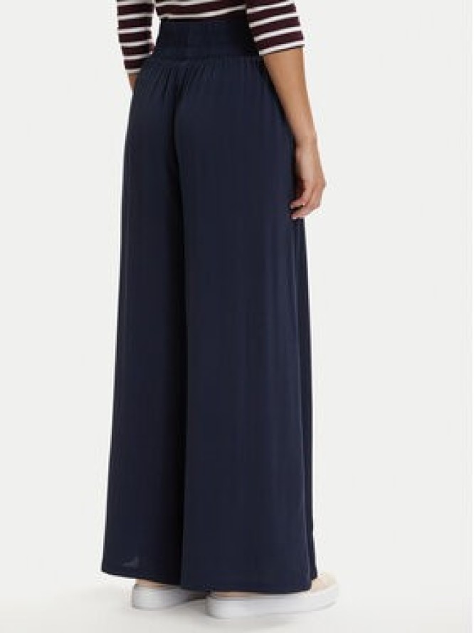 Nautica Spodnie palazzo W126-NALTR-1024-19X Granatowy Regular Fit
