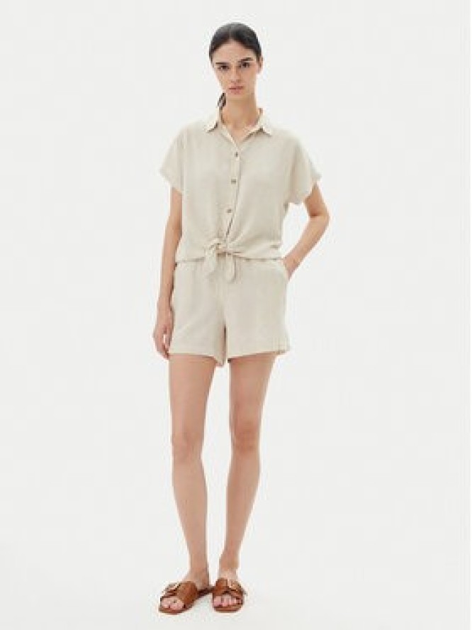 Vero Moda Koszula Thea 10333794 Beżowy Loose Fit