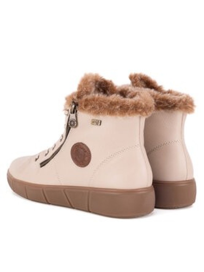 Remonte Botki D1T72-60 Beżowy